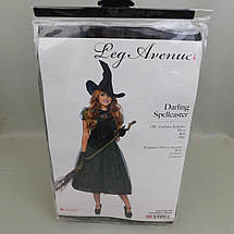 Жіночий костюм смарагдової відьми Leg Avenue Darling Spellcaster S, фото 5