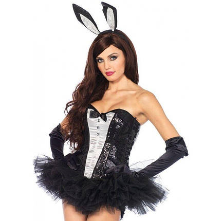 Комплект аксесуарів для костюма кролика Leg Avenue Bunny Accessory Kit O/S, фото 1