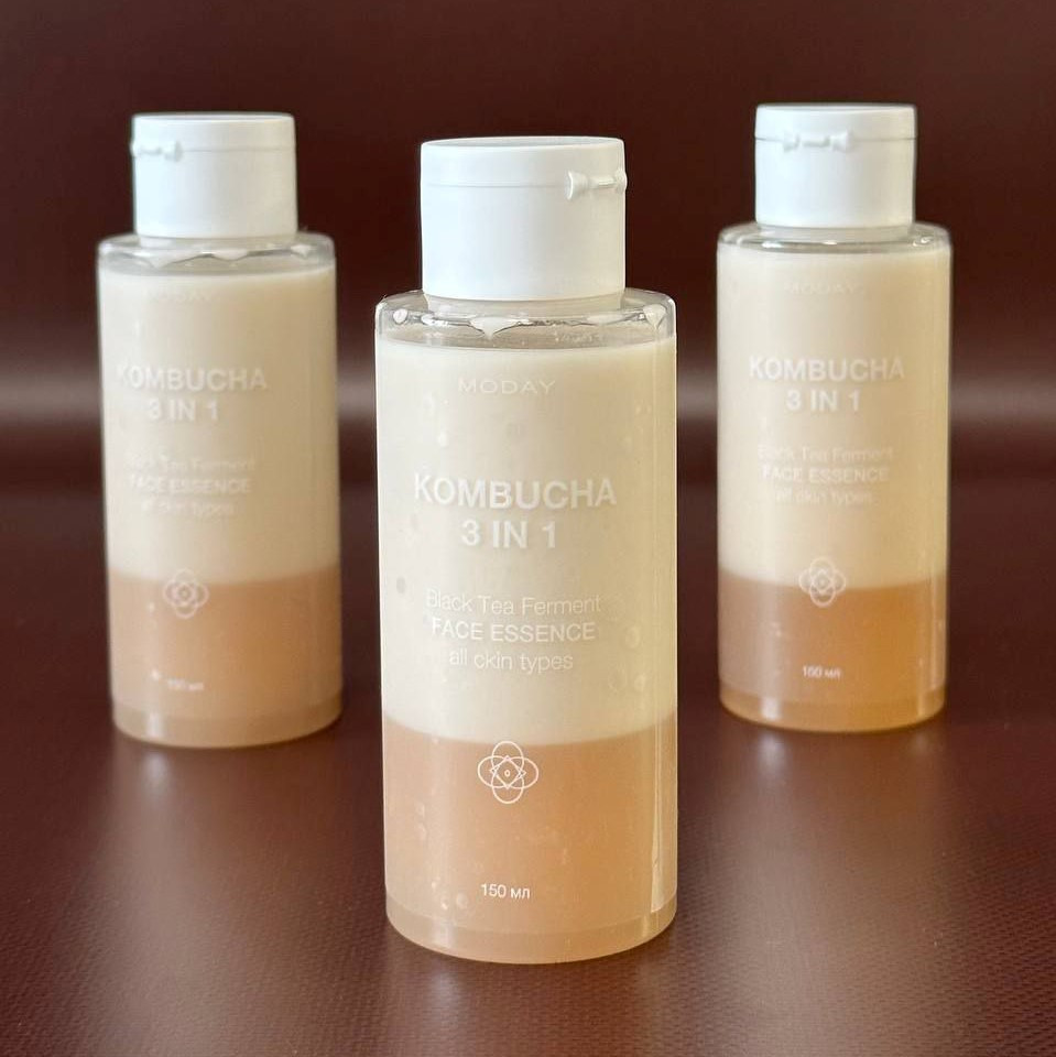 Багатофункціональна есенція для обличчя Moday Kombucha 3в1 150 мл