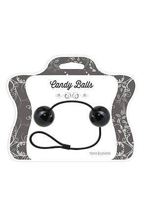 Вагінальні кульки CANDY BALLS BLACK, фото 3