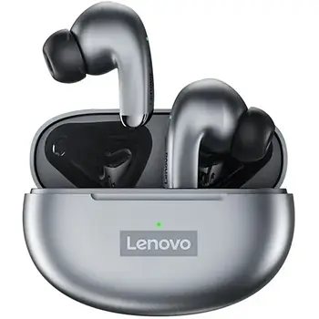 Навушники бездротові Lenovo LP5 TWS Wireless Grey