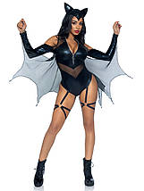 Костюм опівночі летючої миші Leg Avenue Midnight Bat S, фото 5