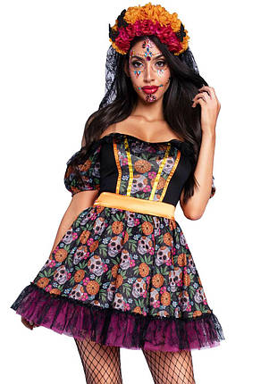 Костюм Катріни Leg Avenue Marigold Catrina Dress M, фото 1