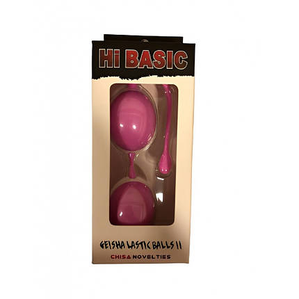 Вагінальні кульки Chisa Geisha Lastic Balls II, 3,5 см 20.5 х 3.6 см, фото 3