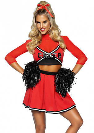 Костюм Чирлідерки Leg Avenue Varsity Cheerleader Babe XS, фото 4