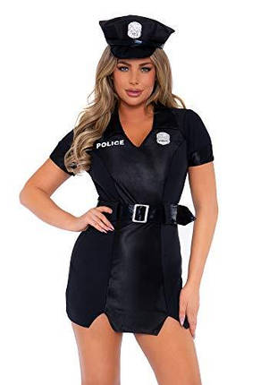 Сексуальна жінка поліцейський Leg Avenue Sexy Police Woman M/L, фото 1