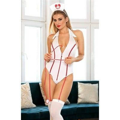 Костюм медсестри 4 предмети S/M Sunspice, фото 1