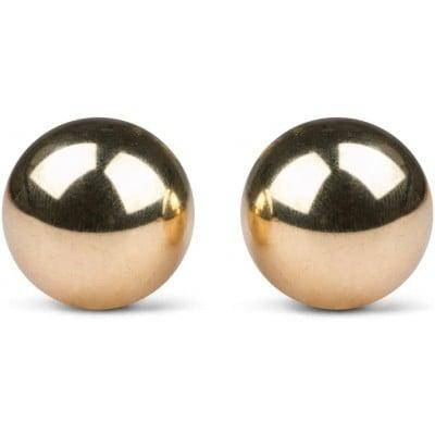 Вагінальні кульки Gold ben wa balls, 22 мм, фото 3