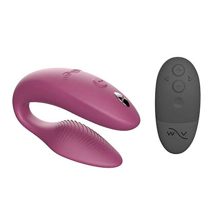 Інноваційний смарт вібратор We Vibe Sync 2 Rose для пари, рожевий, фото 1