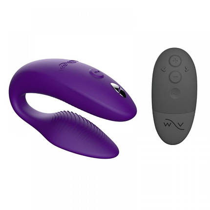 Інноваційний смарт-вібратор We Vibe Sync 2 Purple для пари, фіолетовий, фото 1