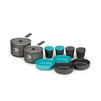 Набір посуду Alpha Cookset 4.2 від Sea To Summit, Pacific Blue/Grey (STS AKI5004-03122105) MK official