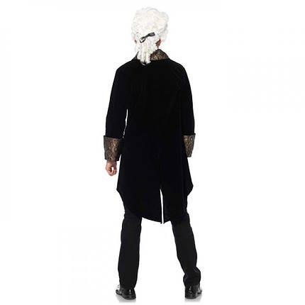 Чоловічий костюм Графа Дракули Leg Avenue Deluxe, M/L, 4 предмети, чорний, фото 3