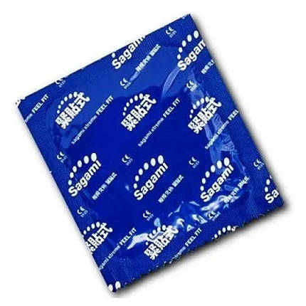 Супертонкі латексні презервативи Sagami Xtreme Feel Fit 3 шт, фото 4