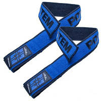 Кистевые лямки Power System 3401 Lifting Straps Duplex Black/Blue (3401BU-0) - Топ Продаж!