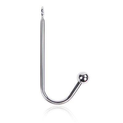 Анальний гак DS Fetish Anal hook silver, фото 1
