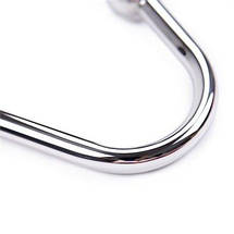 Анальний гак DS Fetish Anal hook silver, фото 4