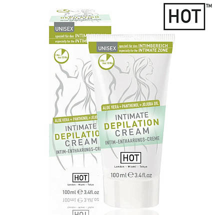 Крем для депіляції HOT Intimate Depilation Cream 100 ml, фото 4