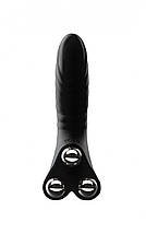 Вібратор для пар StiVi - The Real Threat Partner Vibrator - Black, фото 4