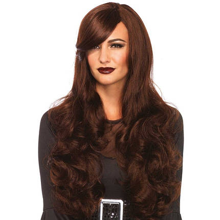 Перука довга каштанова Leg Avenue Long Wavy Wig, 68.5 см, фото 3