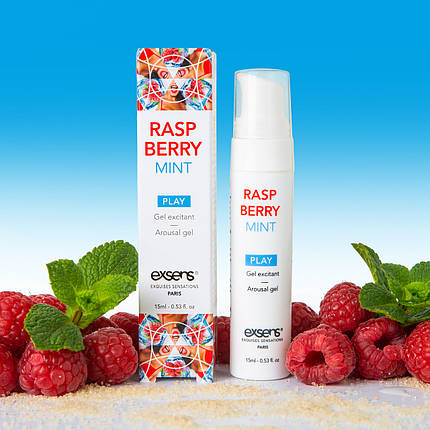Збудливий гель EXSENS AROUSAL GEL RASPBERRY MINT 15ML, фото 1
