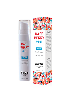 Збудливий гель EXSENS AROUSAL GEL RASPBERRY MINT 15ML, фото 3