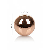 Вагінальні кульки CalExotics Climax Weighted Kegel Balls Nickel-Free - Rose Gold, фото 4