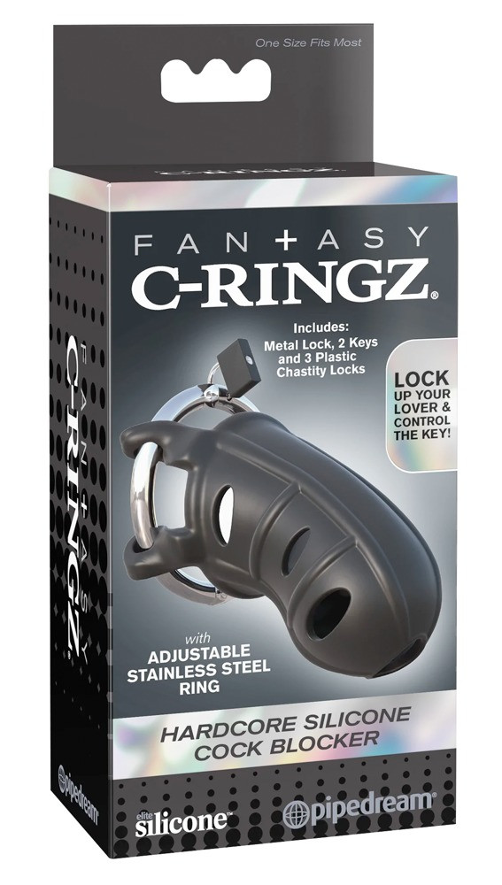 Пояс вірності Pipedream Fantasy C-ringz Silicone Penis Blocker Chastity