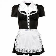 Костюм покоївки Waitress Set Cottelli Collection S, фото 4