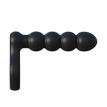 Насадка для подвійного проникнення Pipedream C-Ringz Remote Control Double Penetrator Dildo, Black, фото 3
