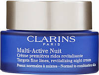 Ночной крем - Clarins Multi-Active Nuit Targets Fine Lines, Revitalizing Night Cream Normal to Combination