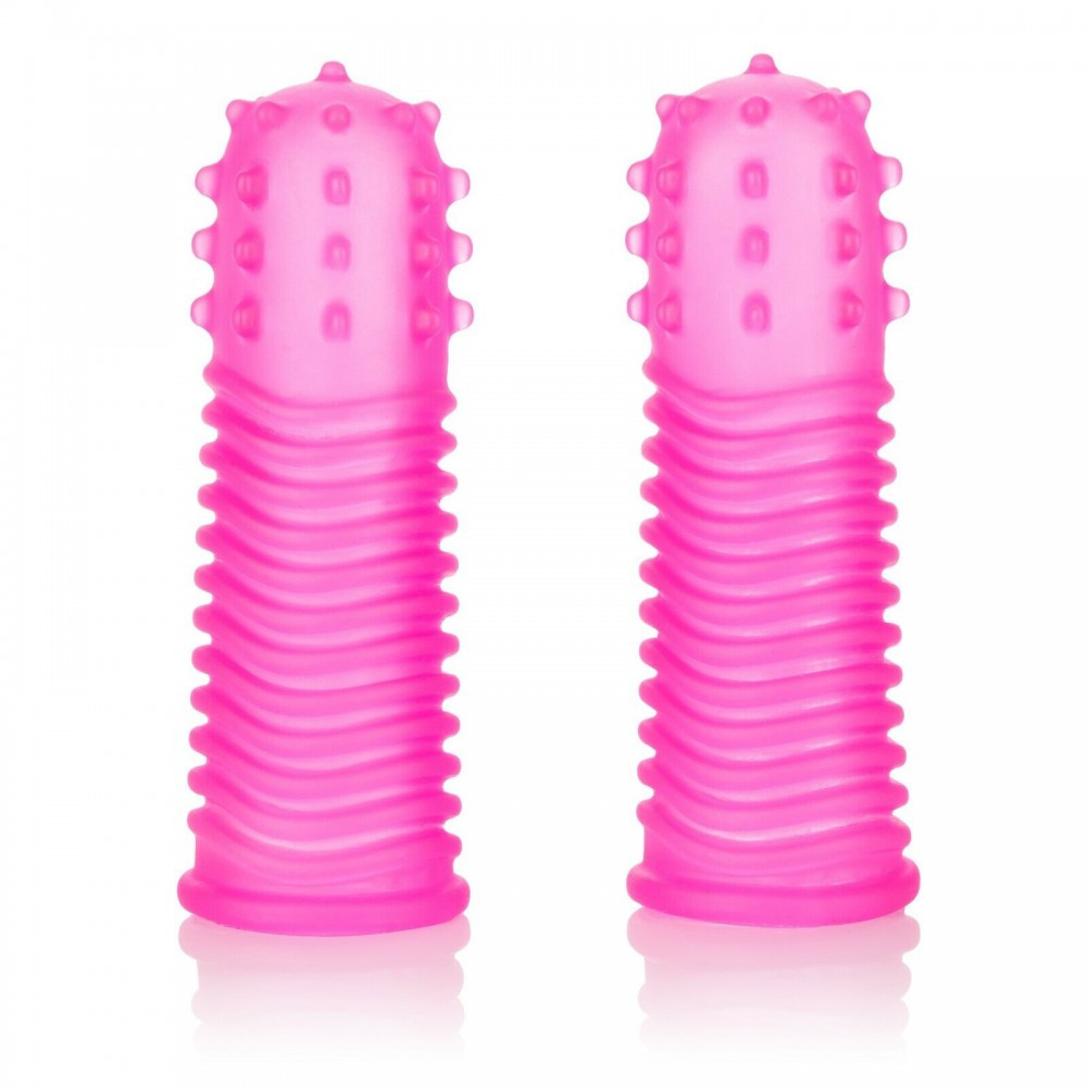 Насадки на палець California Exotic Intimate Play Finger Tingler Pink