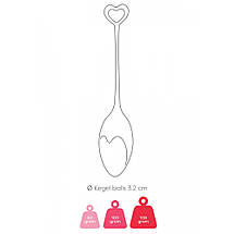 Набір вагінальних кульок Mae B Pelvic Floor Exercise Kegel Balls - Red, фото 5