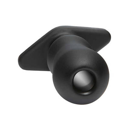 Анальна порожня пробка Doc Johnson, чорна, фото 2