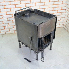 Печь с Конвекцией для Мобильной Бани Троян Усиленная 55х50х65см — в ...