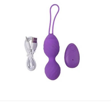 Віброяйце з пультом керування Chisa Ridged Vibrating Bullet-Pink, фото 3
