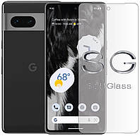 Бронепленка Google Pixel 7 на Экран полиуретановая SoftGlass