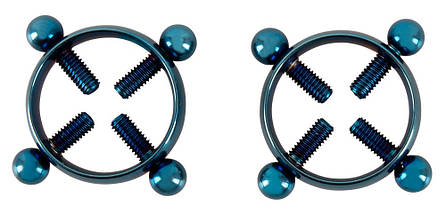 Затискачі на соски Bad Kitty Nipple Jewellery Bl, фото 4