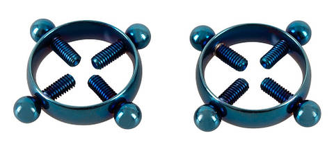 Затискачі на соски Bad Kitty Nipple Jewellery Bl, фото 6