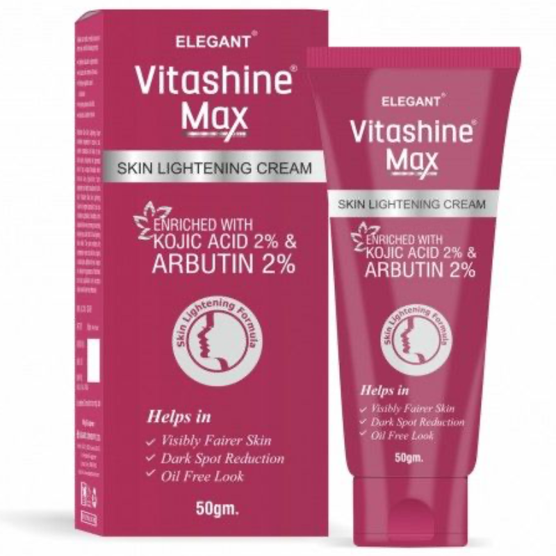 Крем для обличчя від пігментації з коєвою кислотою та арбутіном Vitashine Max Cream 50 г