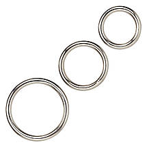 Набір ерекційних кілець Silver Ring - 3 Piece Set, фото 3
