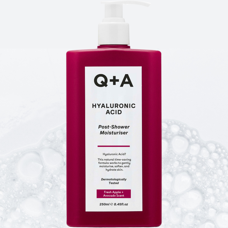 Засіб для інтенсивного зволоження вологої шкіри Q+A Hyaluronic Acid Post-Shower Moisturiser 250 мл