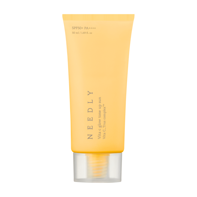 Сонцезахисний крем з ефектом освітлення та сяйва Needly Vita C Glow Tone Up Sun SPF 50+ PA++++ 50 мл, фото 1