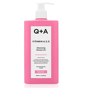 Вітамінізована олія для душу Q+A Vitamin A.C.E Cleansing Shower Oil 250 мл