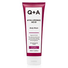 Очищуючий гель для тіла з гіалуроновою кислотою Q+A Hyaluronic Acid Body Wash 250 мл