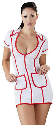 Сукня медсестри сексуальна Cottelli Colection Nurse Dress, S, фото 1