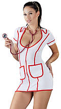 Сукня медсестри сексуальна Cottelli Colection Nurse Dress, S, фото 3