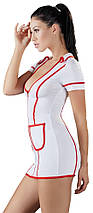 Сукня медсестри сексуальна Cottelli Colection Nurse Dress, S, фото 4