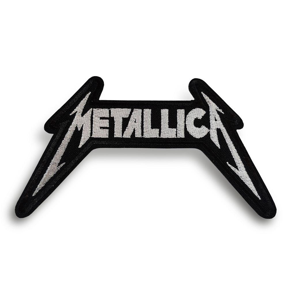 Нашивка METALLICA 10 сіре лого