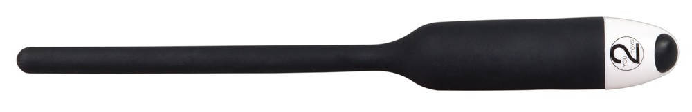 Уретральний катетер із вібрацією Silicone Dilator You2Toys, чорний, фото 6