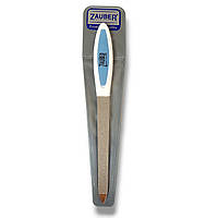 Пилка для ногтей металлическая Zauber с резиновой ручкой 85 мм. 03-0532